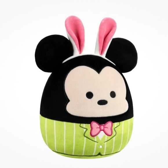 Squishmallows 8” Disney Easter Mickey Mouse Ultra Soft Stuffed Animal Pal New - Picture 7 of 10